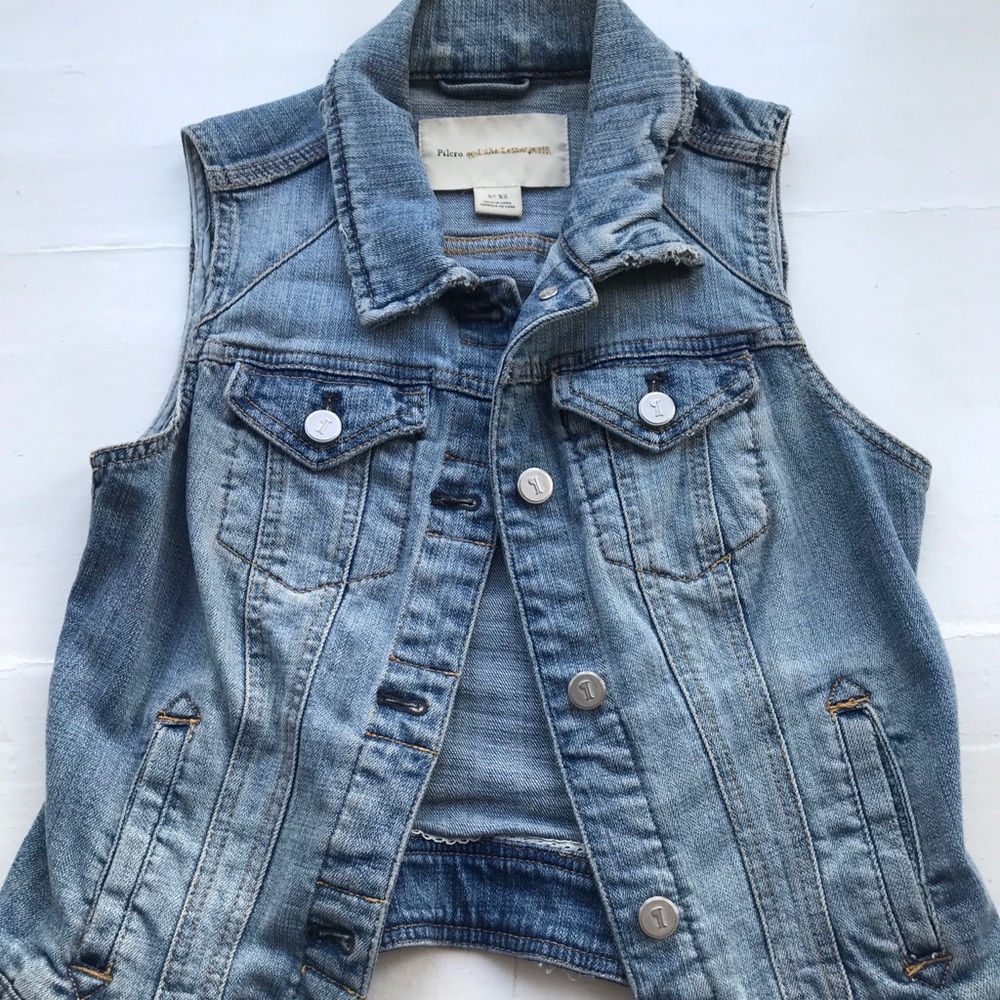 Anthropologie Denim vest